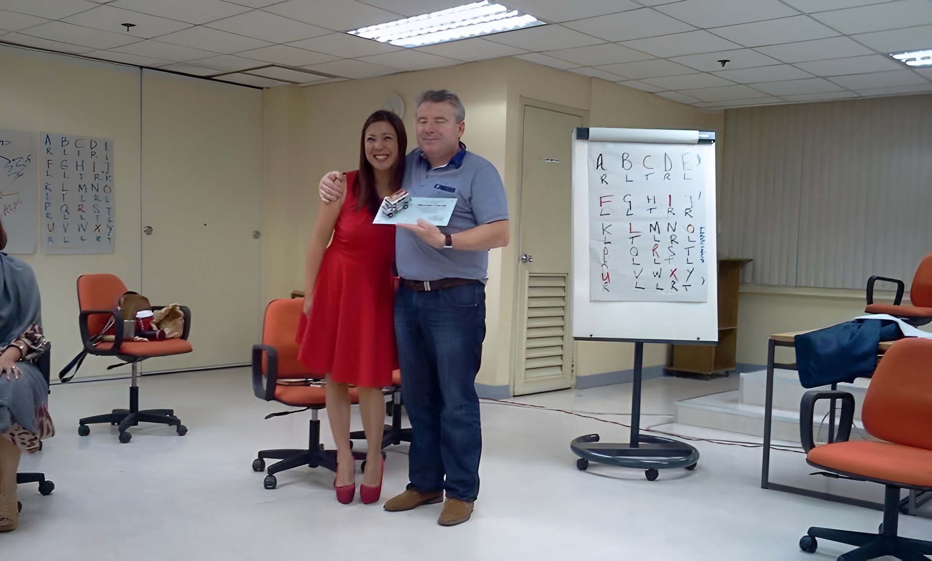 Smiles returning to Tacloban residents as TrainStation conducts an uplifting EnterTRAINment session.