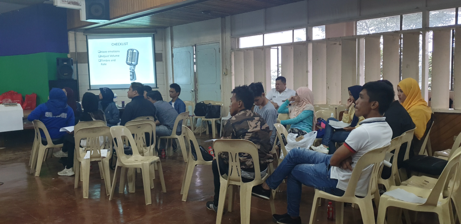 TrainStation facilitators listening to stories of resilience from local Marawi residents.