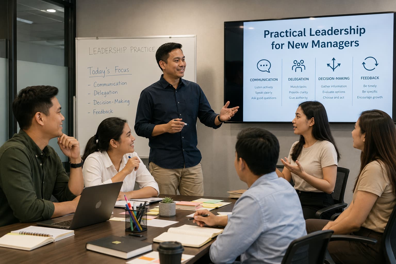 How Can Leadership Training Help New Managers Build Confidence at Work?